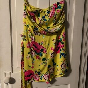 Express strapless romper